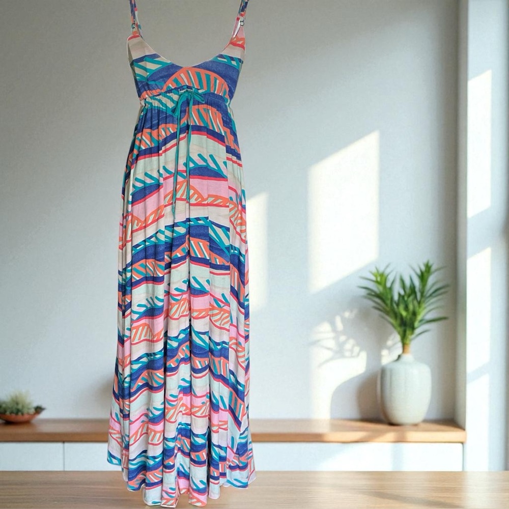 💖 Roxy Abstract Print Maxi Dress 💖
